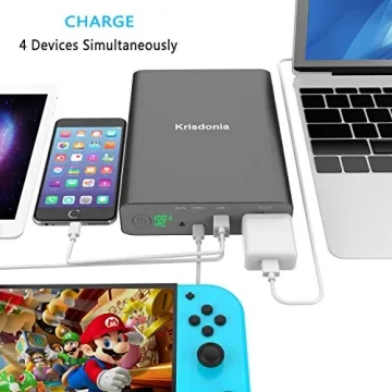 Krisdonia 60000mAh AC Outlet Portable Laptop Charger
