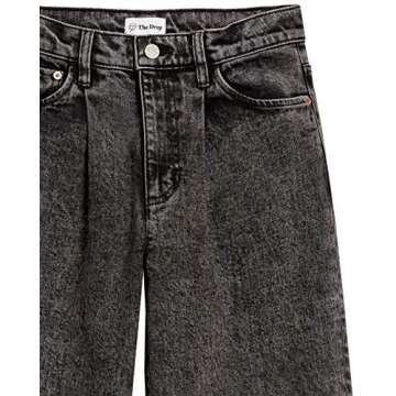 Monique High-Rise Wide Leg Acid Wash Jean for Women