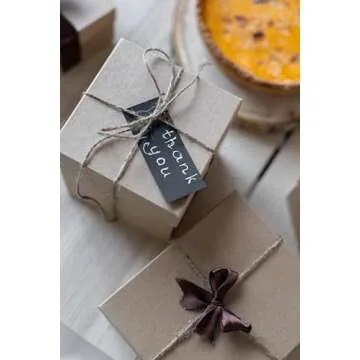 328 Feet Natural Jute Twine 3 Ply Gift Wrapping String DIY Rope Garden Twine Cord for Arts Crafts and Gardening Applications