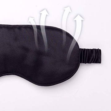 Luxurious Silk Sleep Mask for Better Sleep and Beauty Care