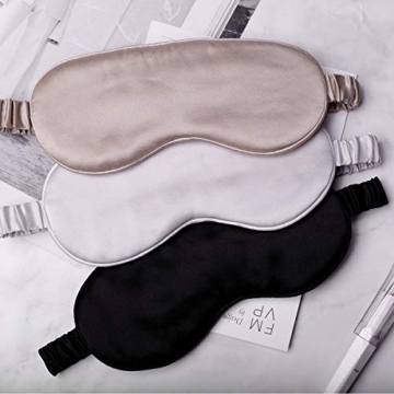 Luxurious Silk Sleep Mask for Better Sleep and Beauty Care