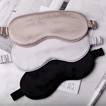 Luxurious Silk Sleep Mask for Better Sleep and Beauty Care