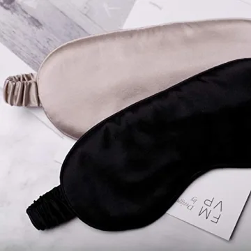 Luxurious Silk Sleep Mask for Better Sleep and Beauty Care