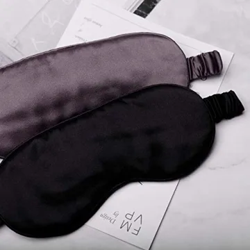 Luxurious Silk Sleep Mask for Better Sleep and Beauty Care