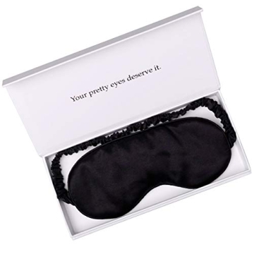 Luxurious Silk Sleep Mask for Better Sleep and Beauty Care