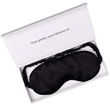 Luxurious Silk Sleep Mask for Better Sleep and Beauty Care