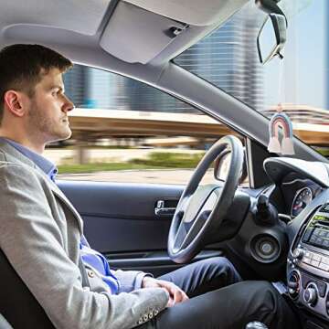 Boho Rainbow Car Charm Essential Oil Diffusers Set - 3 Pcs