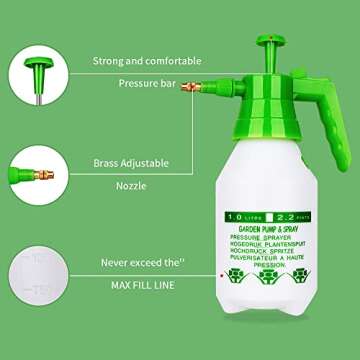 Munyonyo Garden Pump Sprayer for Efficient Watering & Cleaning