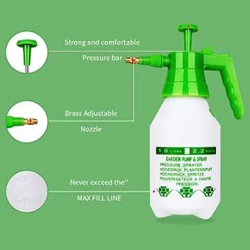 Munyonyo Garden Pump Sprayer for Efficient Watering & Cleaning