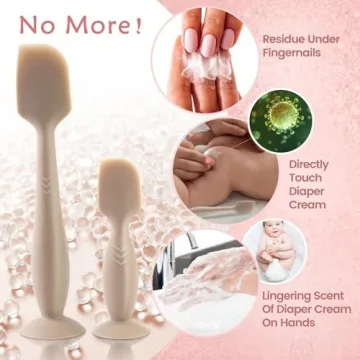 LOTBILL Diaper Cream Spatula Set for Convenient Changes