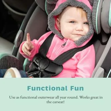 Kids Fleece Sweatshirt Jacket - Cozy Full Zip Hoodie