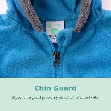 Kids Fleece Sweatshirt Jacket - Cozy Full Zip Hoodie