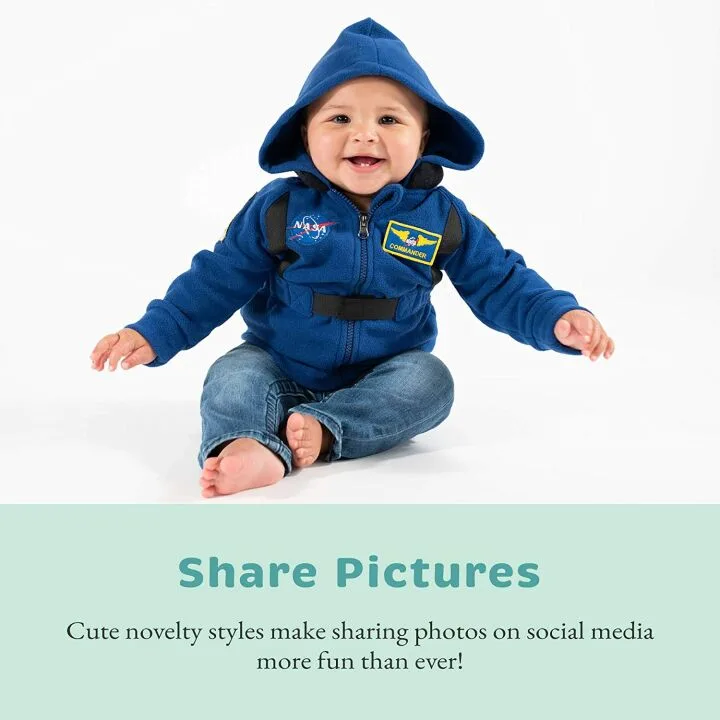 Kids Fleece Sweatshirt Jacket - Cozy Full Zip Hoodie