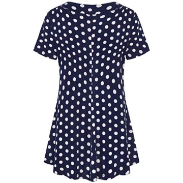 Trendy 2025 Women's Polka Dot Summer Tops - Ninedaily