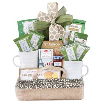 Wine Country Gift Baskets Coffee, Snacks and Tea Gift Basket