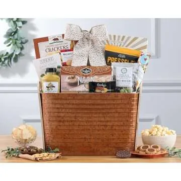 Wine Country Gift Baskets Coffee, Snacks and Tea Gift Basket