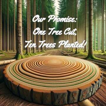 Set of (10) 11-12 inch Wood Slices for centerpieces! Wood Slice centerpieces, Wood Rounds, Tree Slices (11 inch)