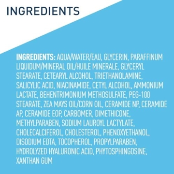 CeraVe Salicylic Acid Moisturizing Cream for Smooth Skin