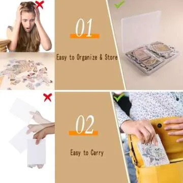 200Pcs Vintage Scrapbook Stickers for Creatives