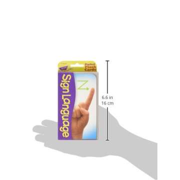 Exciting Sign Language Pocket Flash Cards for Learning