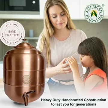 Elegant 5 Gallon Copper Water Dispenser for Healthy Hydration