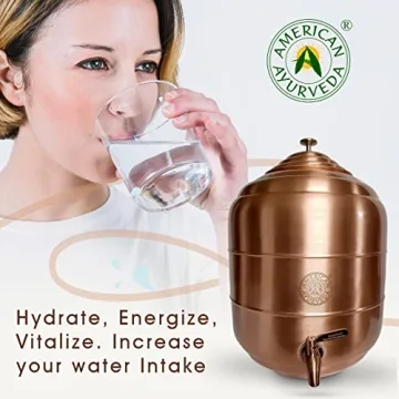 Elegant 5 Gallon Copper Water Dispenser for Healthy Hydration