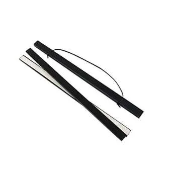 Artmag Magnetic Poster Hanger Frame, 36x24 36x48 36x12 Light Wood Wooden Magnet Canvas Artwork Print Poster Hangers Frames Hanging Kit (Black, 36")