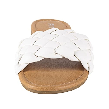 FITORY Women's Stylish Flat Sandals for Summer Comfort