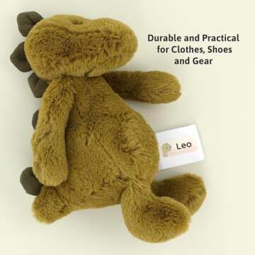 Personalized Waterproof Name Labels for Kids (60)