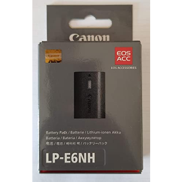 Canon LP-E6NH Battery for Dependable Canon Performance