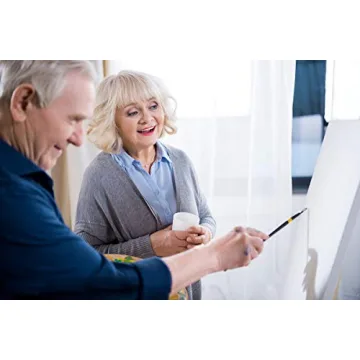 Ceramic Artist Paint Palette with 7 Mixing Wells