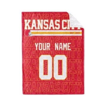 Custom Kansas Throw Blanket - Personalized Gifts for Everyone