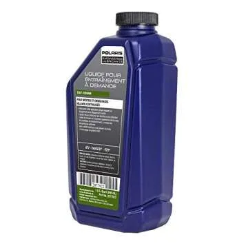 Polaris All-Season Demand Drive Fluid for Front Gearcase and Centralized Clutch, Fits All RANGER, GENERAL, ATV, ACE Models, Fits Specific RZR Models, All-Terrain Formula, 1 Quart, Qty 1-2877922