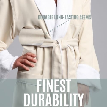 Luxurious MONARCH Plush Microfiber Robe for Total Comfort