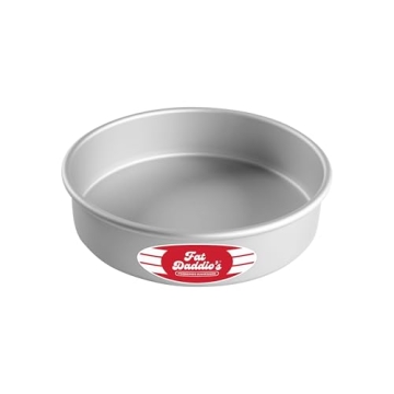 Fat Daddio's 8-Inch Round Cake Pan for Perfect Baking