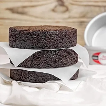 Fat Daddio's 8-Inch Round Cake Pan for Perfect Baking