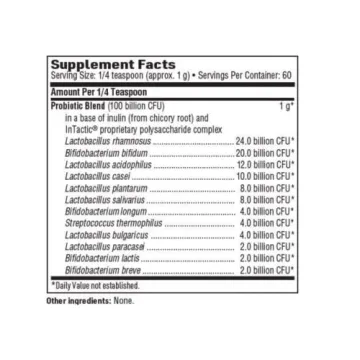 Klaire Labs Ther-Biotic Probiotic Powder for Digestive Health