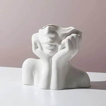 Romehaha Face Vase - Unique Home Decor & Gift Idea
