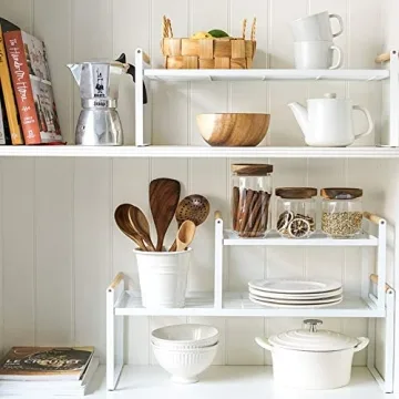 Stylish Kitchen Countertop Organizer for Smart Storage