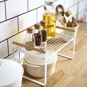 Stylish Kitchen Countertop Organizer for Smart Storage