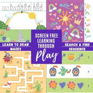 Totebook Kids Educational Activity Book for Travel