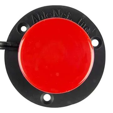 AbleNet Specs Switch Red - Adaptive Switch for Enhanced Control and Accessibility - Product #100SPR
