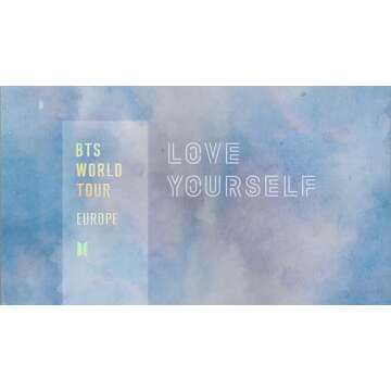 BTS World Tour 'Love Yourself' Europe Concert Merchandise