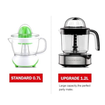 Luukmonde Electric Citrus Juicer with Powerful Motor