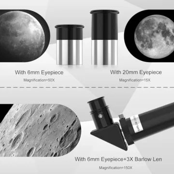 ToyerBee 70mm Refractor Telescope for Beginners and Kids