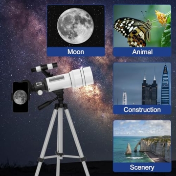 ToyerBee 70mm Refractor Telescope for Beginners and Kids