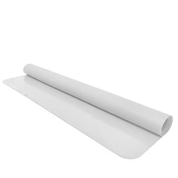 MonsterMat 36x24 Inch Extra Large Silicone Table Protector Craft Mat for Painting, Clay, Projects, Arts and Crafts, Soldering and Resin. Easy Clean Up and Storage. Largest Mat Available. (White)