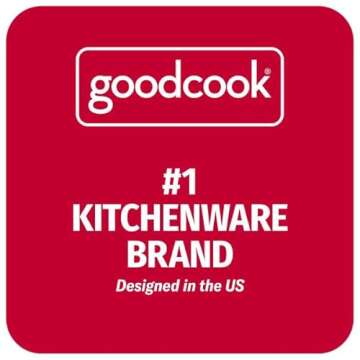 Good Cook Can Opener, Safe Cut Manual Can Opener, no Sharp Can Edges, Black