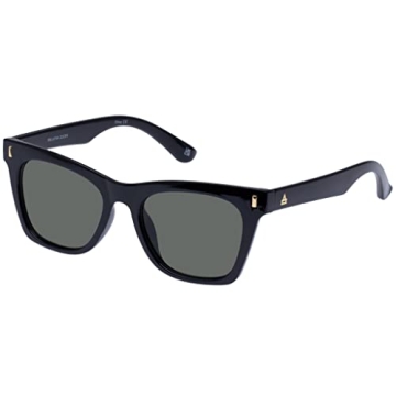AIRE BELLATRIX Women's Sunglasses Black Cat-Eye Sustainable