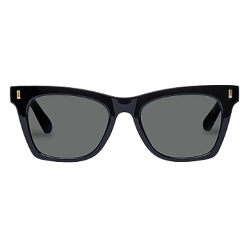 AIRE BELLATRIX Women's Sunglasses Black Cat-Eye Sustainable